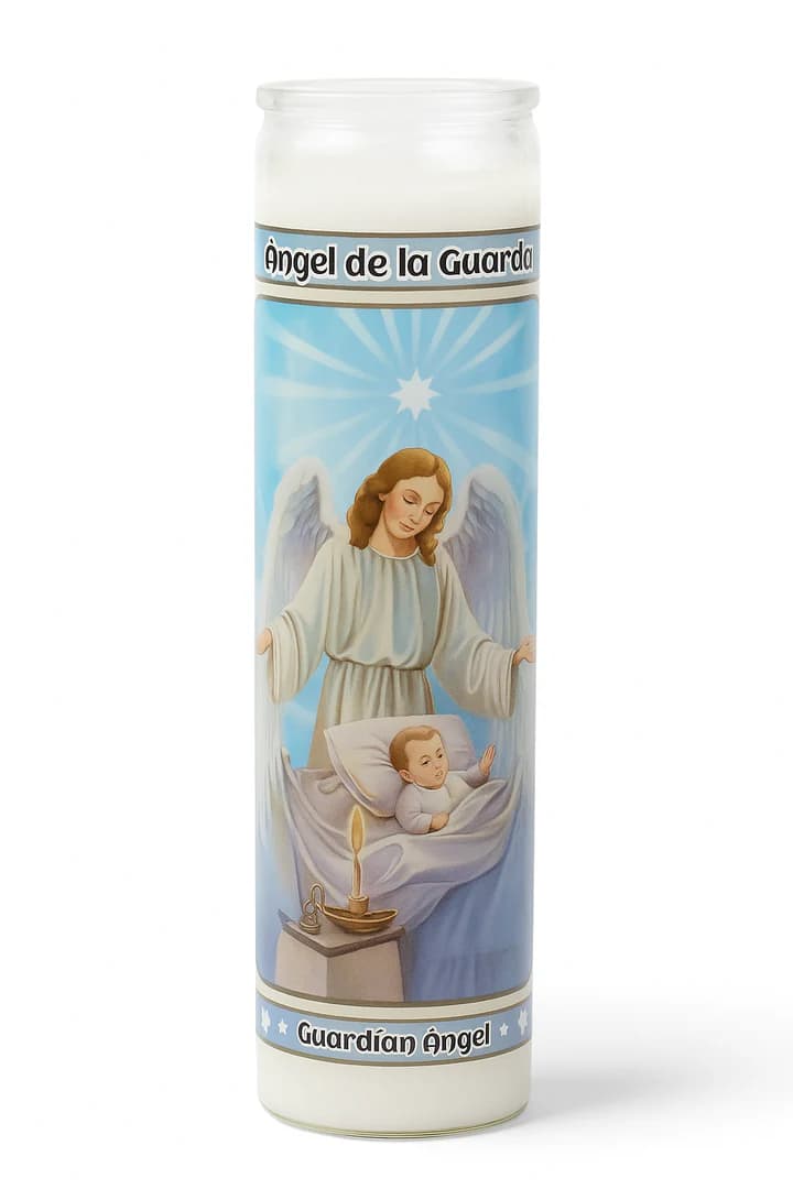 ANGEL DE LA GUARDA CANDLE